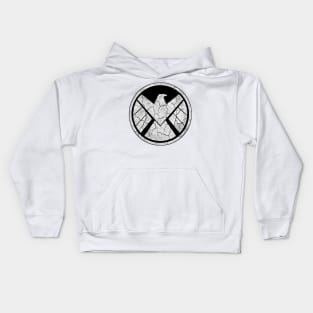 Shield Of Justice Kids Hoodie